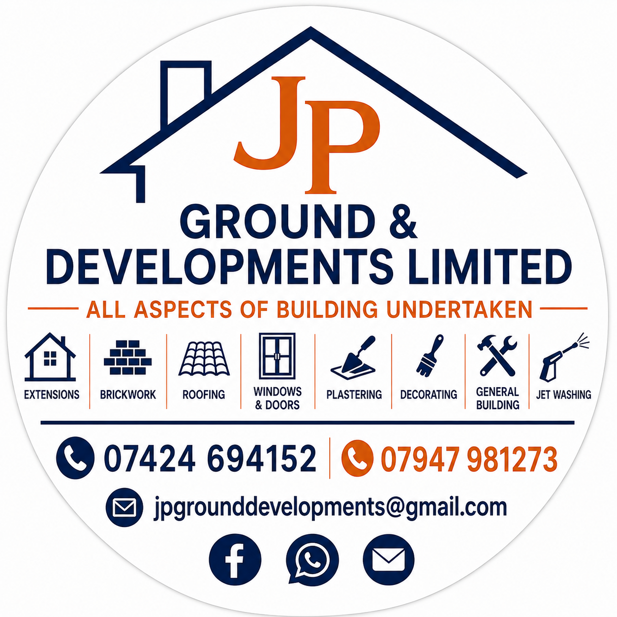 JP Ground & Developments Limited logo